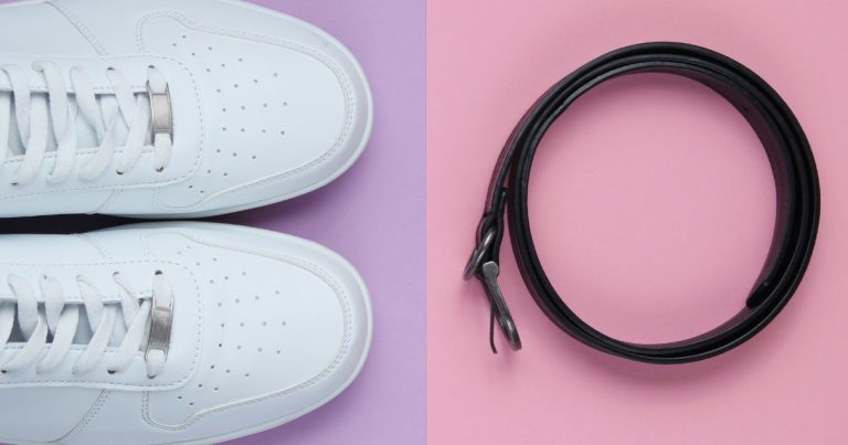 What Color Belt with White Sneakers : A Stylish Guide