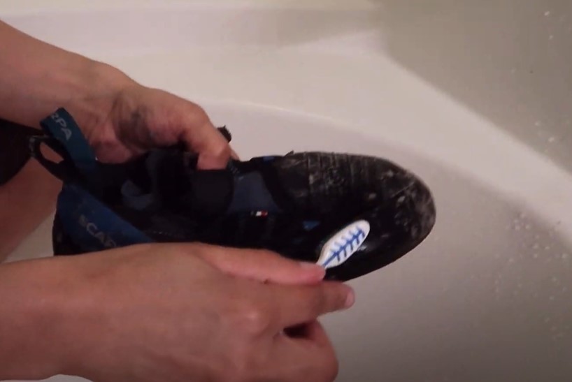 Hand Washing Method for Climbing Shoes
