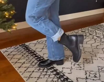 How to Wear Short Rain Boots with Jeans