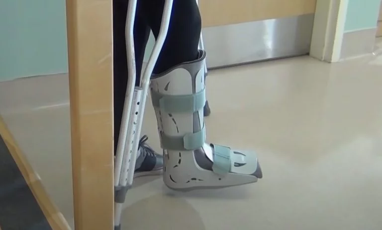 How to Wear a Walking Boot with Pants
