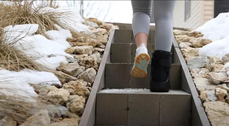 Walking Tall (Without Crutches) in a Walking Boot