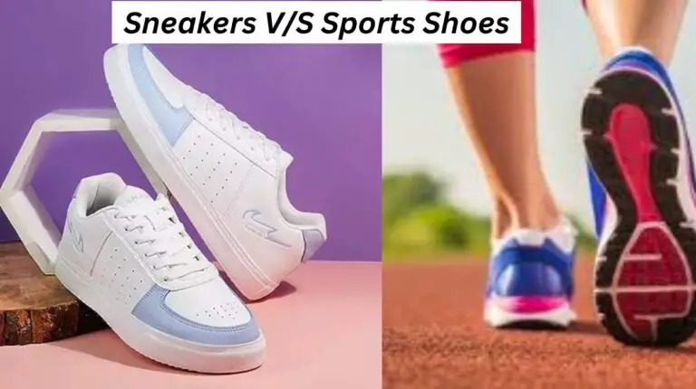 difference between sneakers and sports shoes